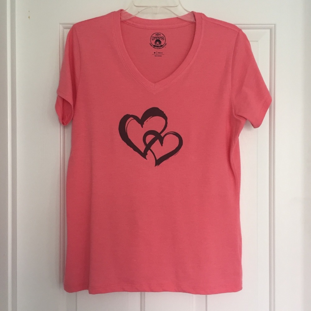 Women’s Top T-Shirt Cotton Pink Size M